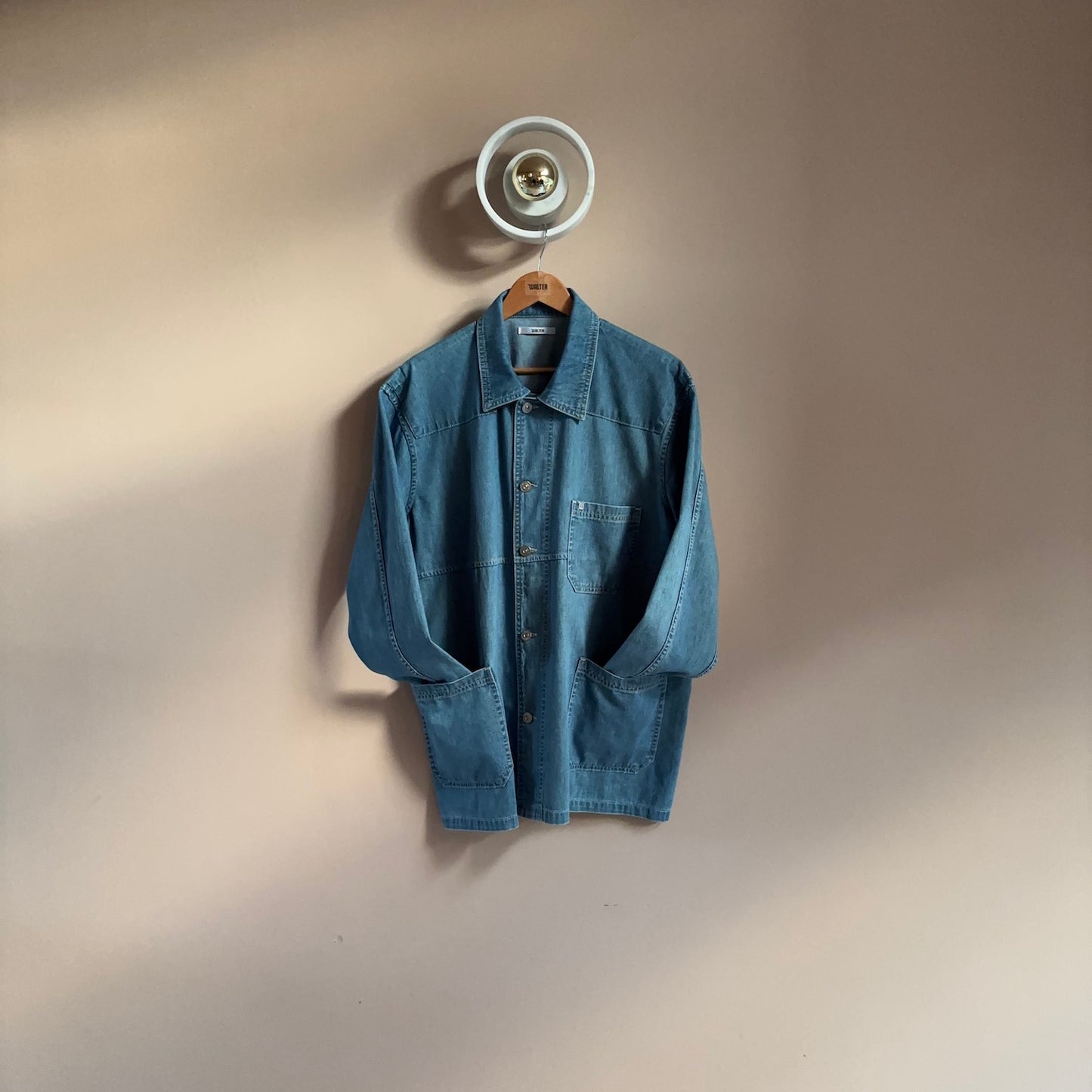 Light Wash Lisbon Chore Utility Jacket