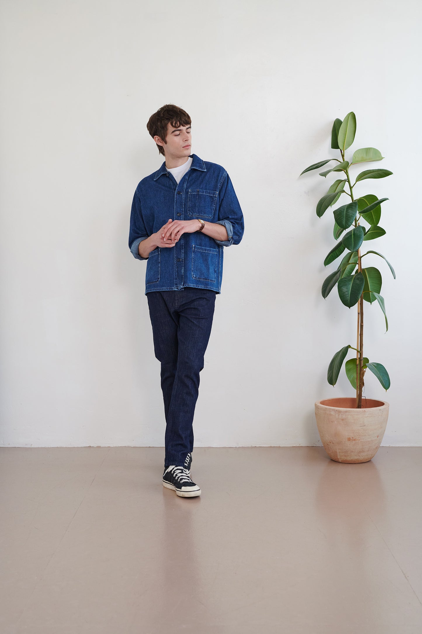 Lotus Workshirt in Indigo