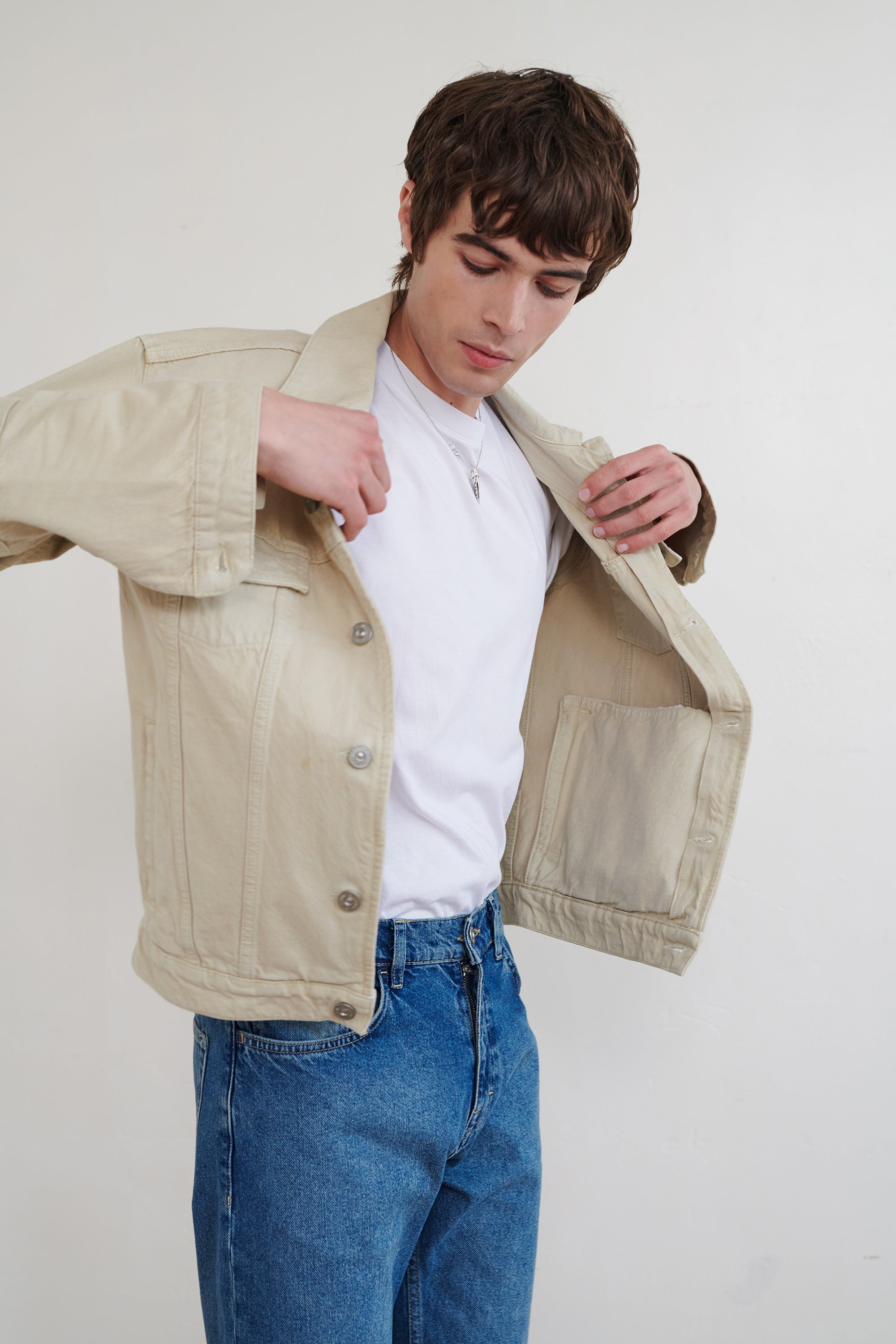 Revere Jacket in Stone