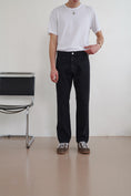 Load image into Gallery viewer, Dead Straight Jean in Black