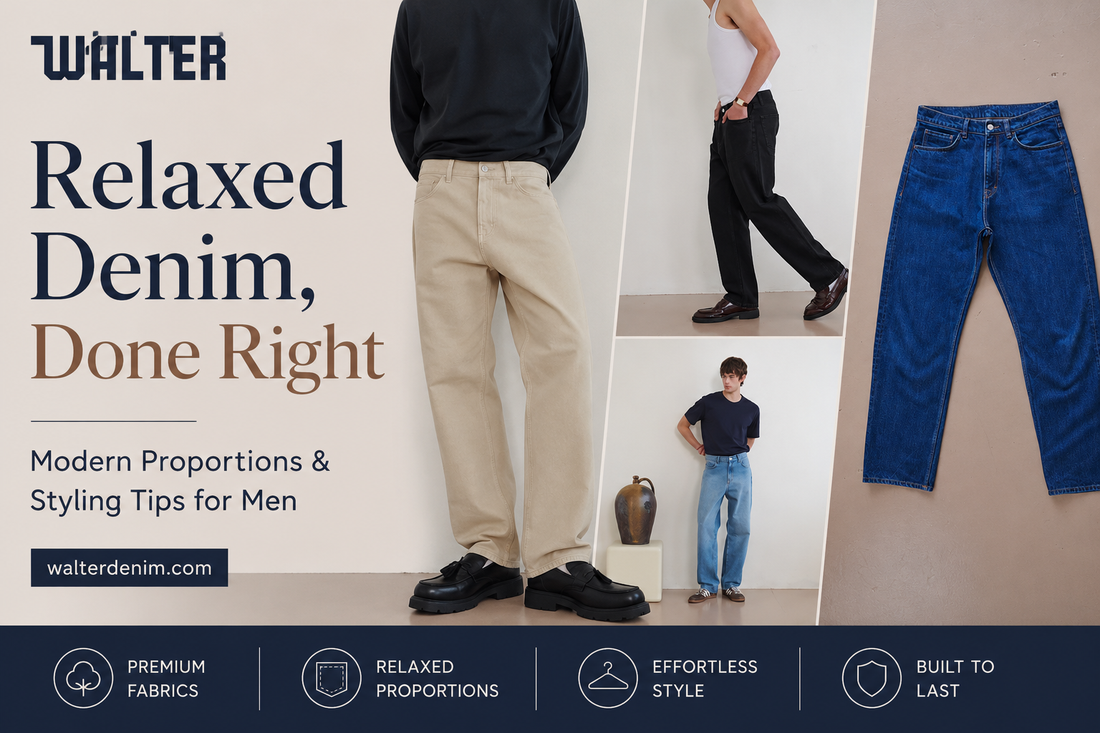 Relaxed fit jeans