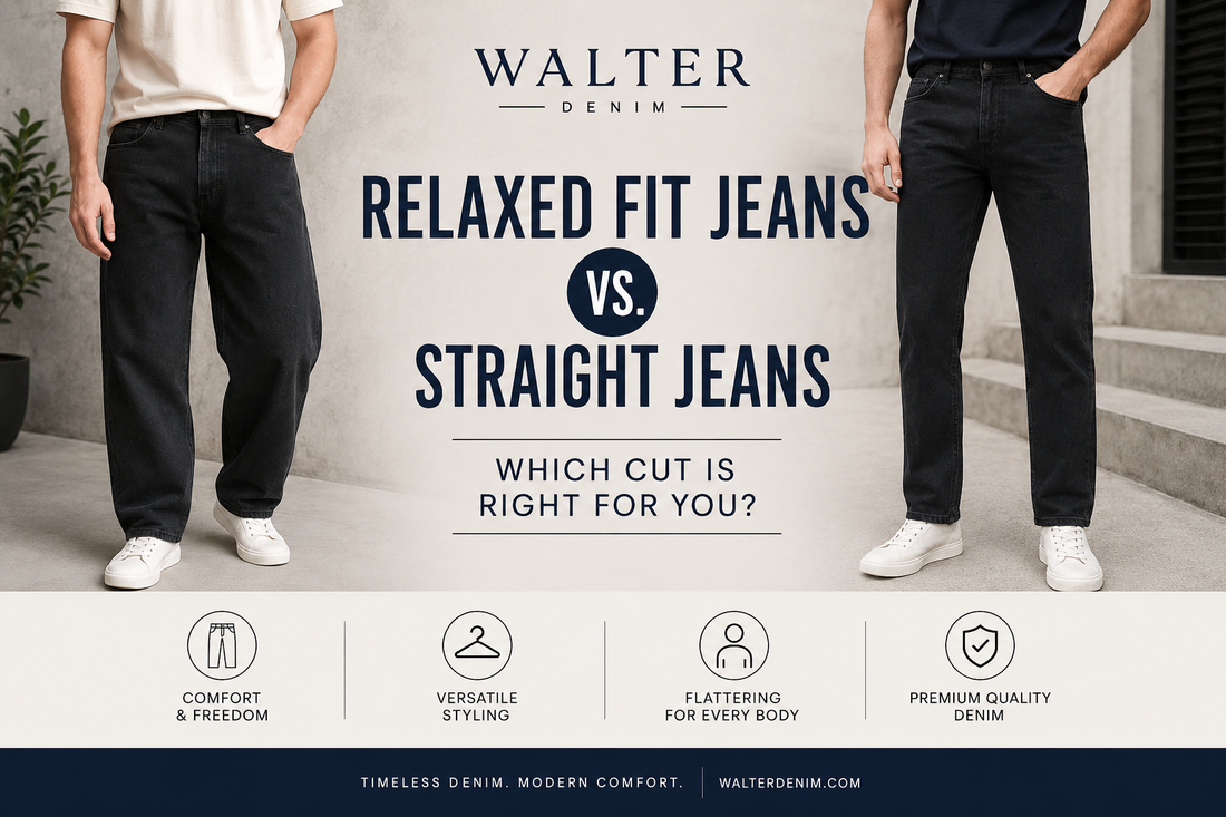 Relaxed fit jeans