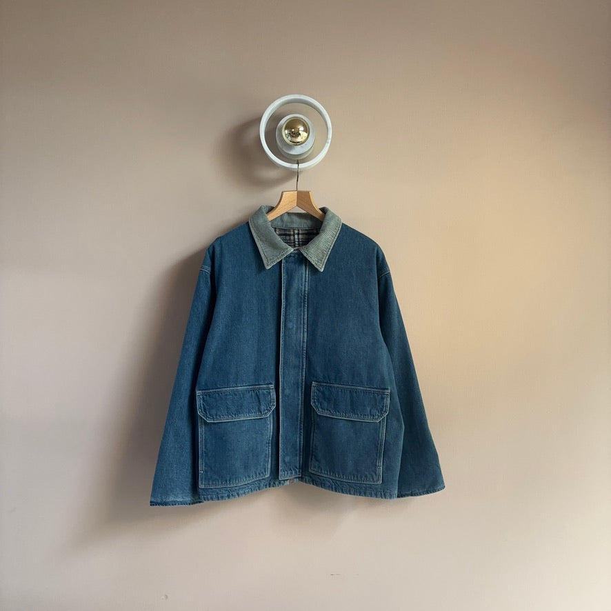 Barn Jacket in Vintage Wash Denim