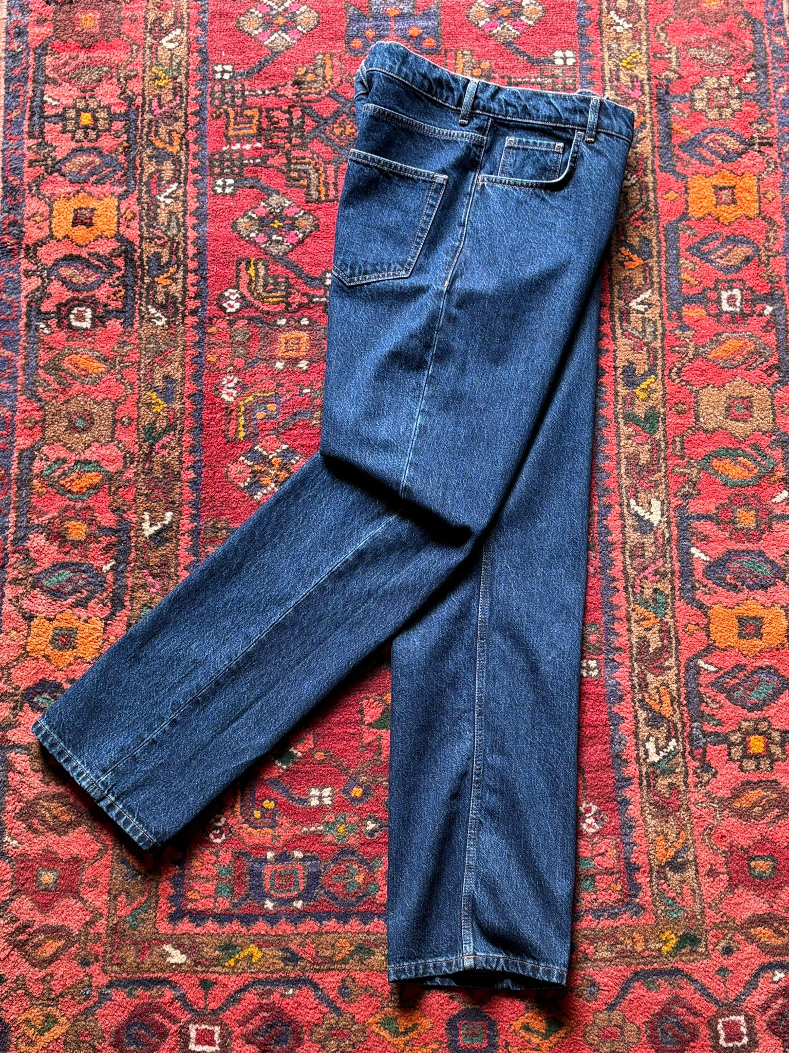 Dark Wash Dead Straight Jean
