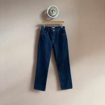 Dead Straight Jeans in Dark Wash Denim