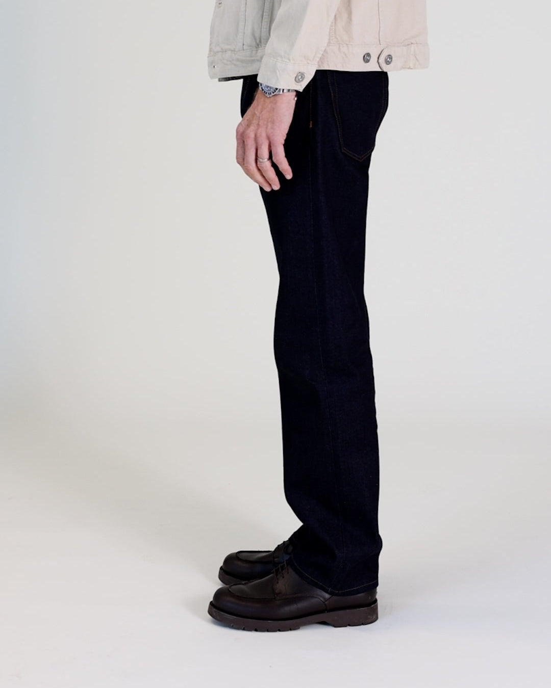 Selvedge Jean in Raw Indigo