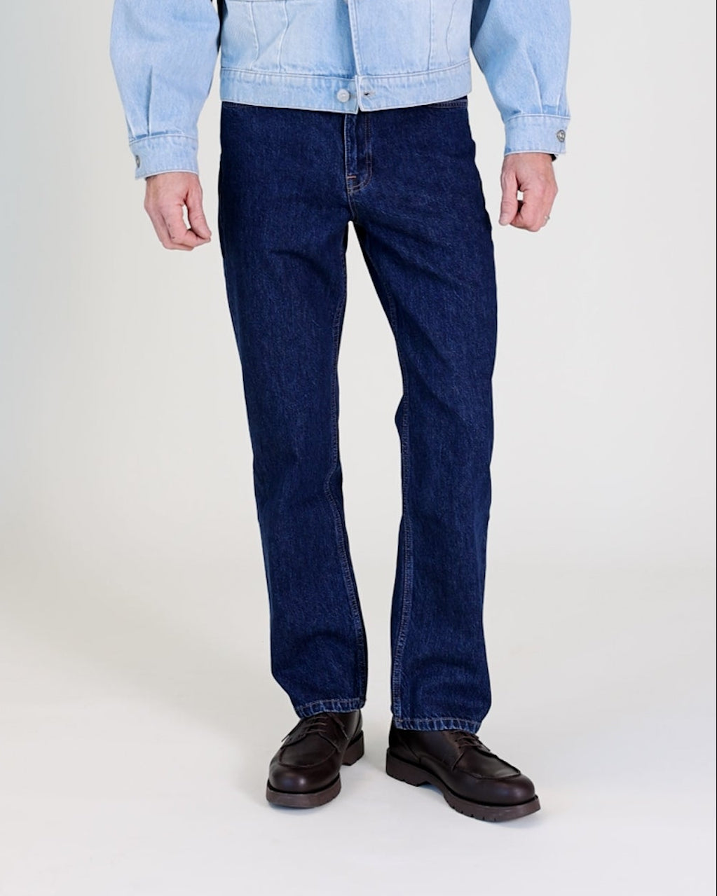 Dead Straight Jeans in Dark Wash Denim