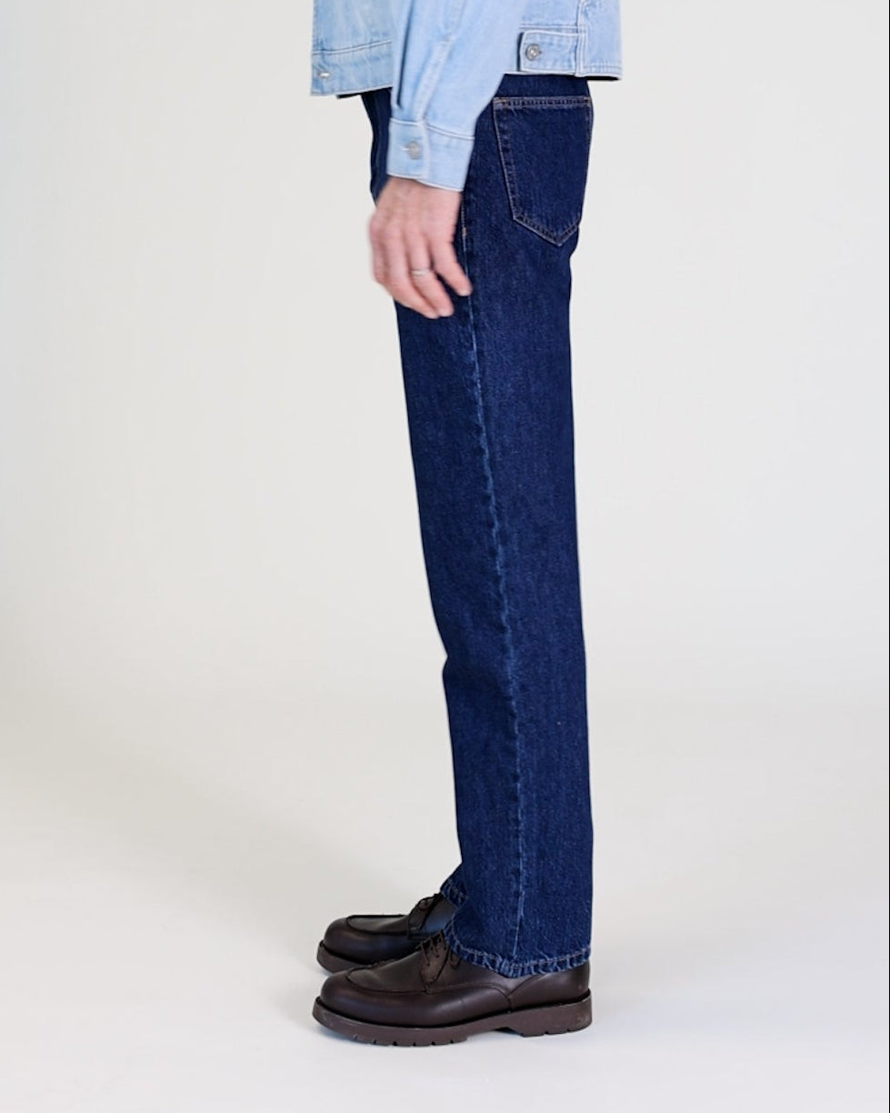 Dead Straight Jeans in Dark Wash Denim