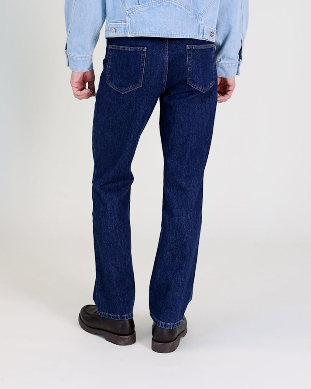 Dead Straight Jeans in Dark Wash Denim