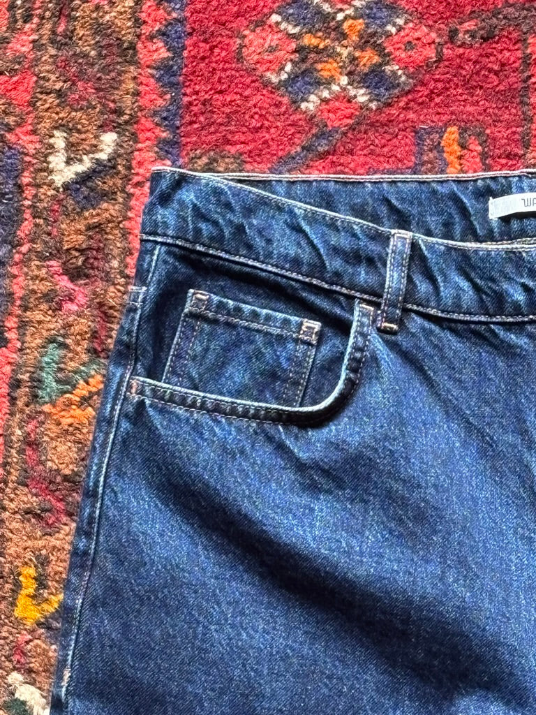 Dark Wash Dead Straight Jean