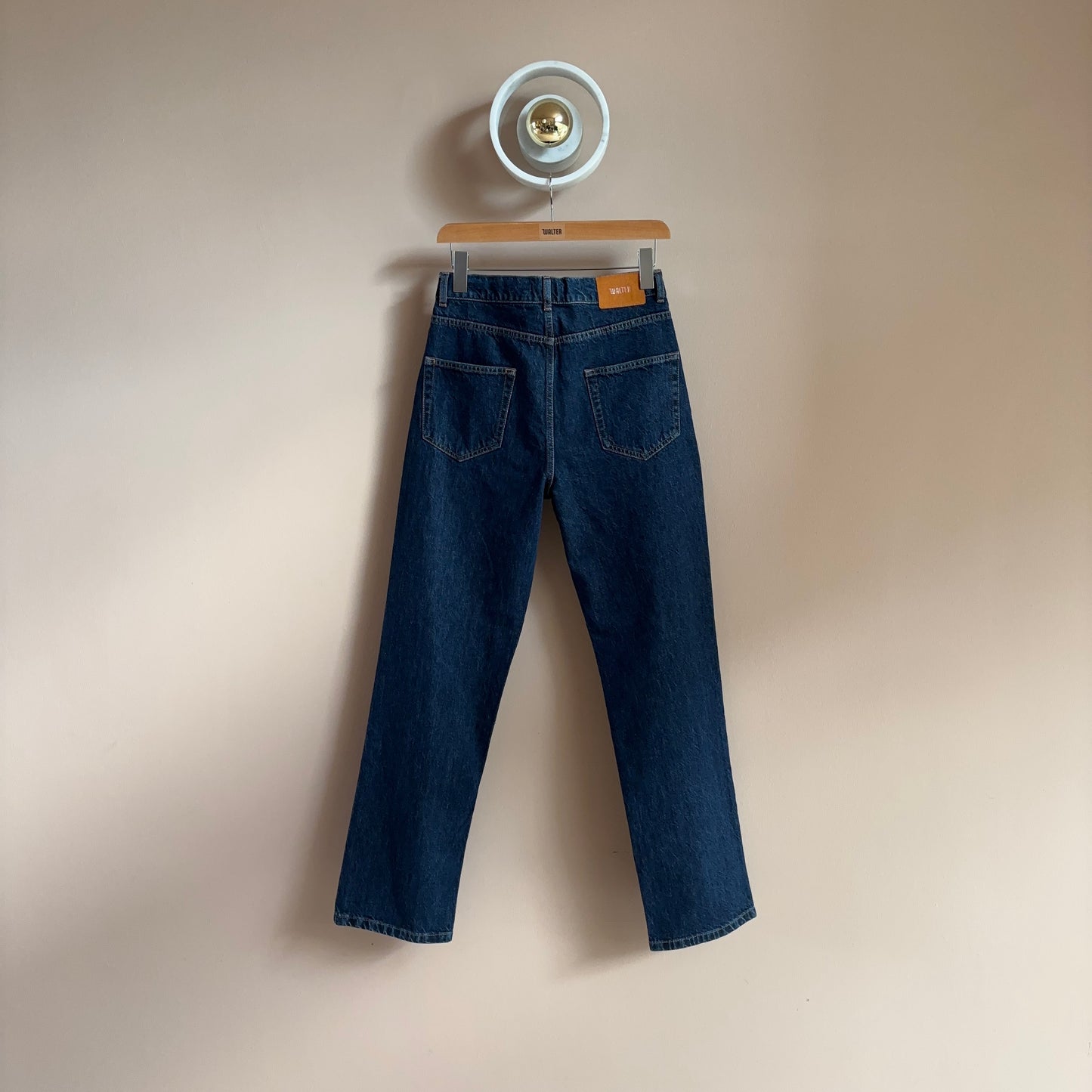 Dead Straight Jeans in Dark Wash Denim