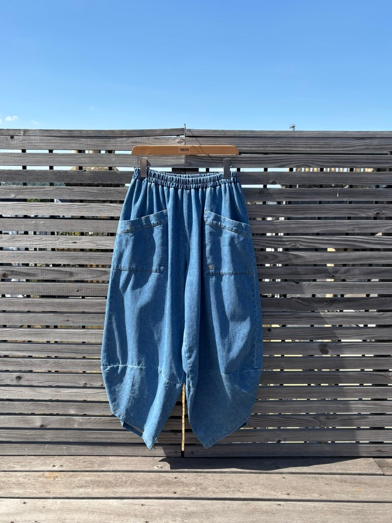 Light Wash Hammer Pant