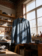 Light Wash Lisbon Chore  Utility Jacket
