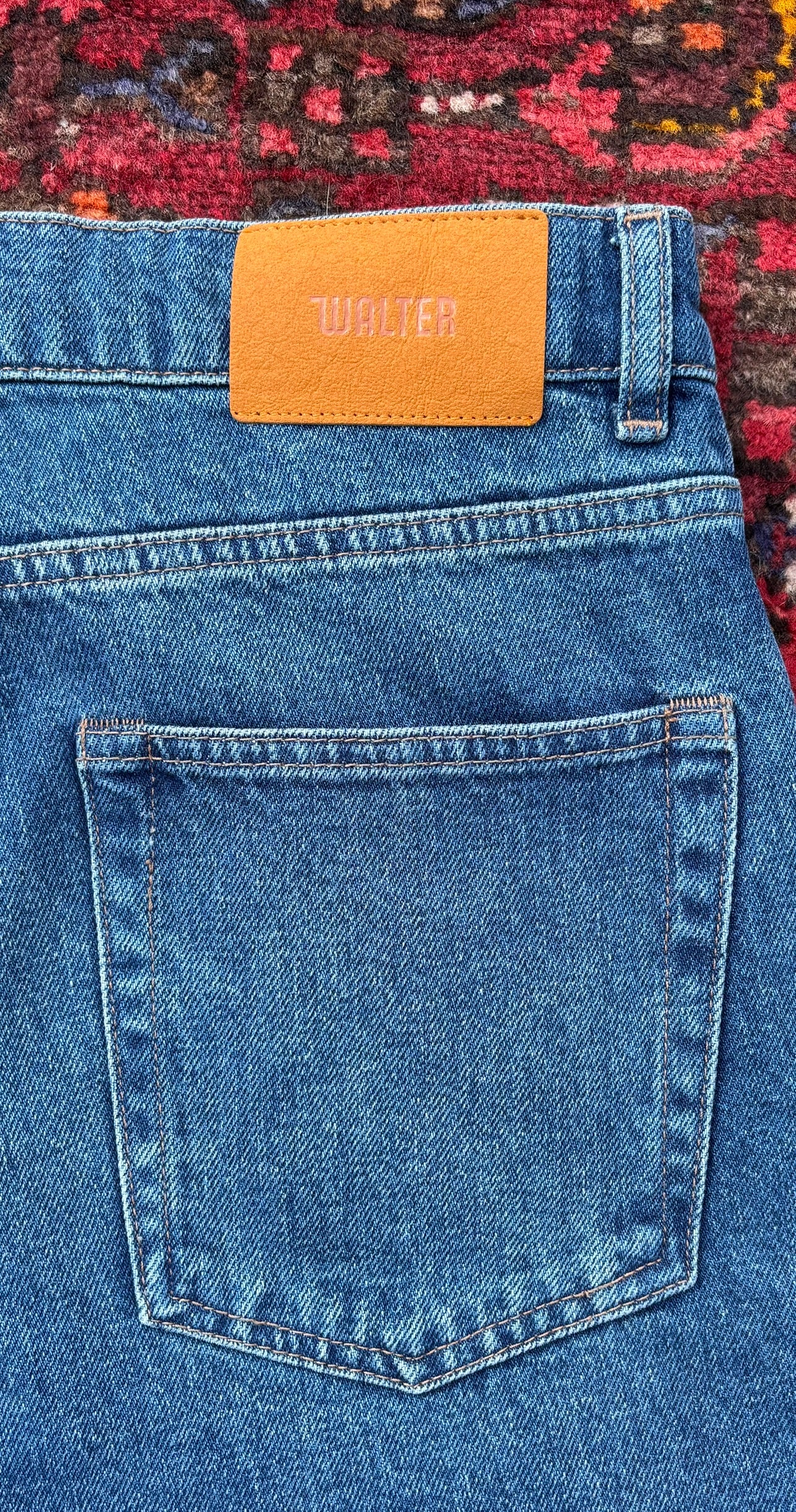 Mid Wash Super Relax Jean
