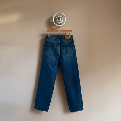 Super Relax Jean in Mid Sand Wash | Sustainable Denim