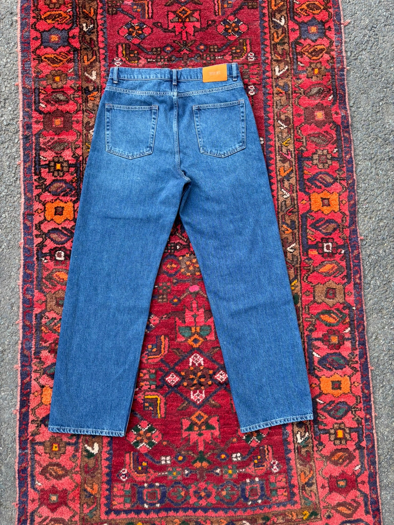 Mid Wash Super Relax Jean