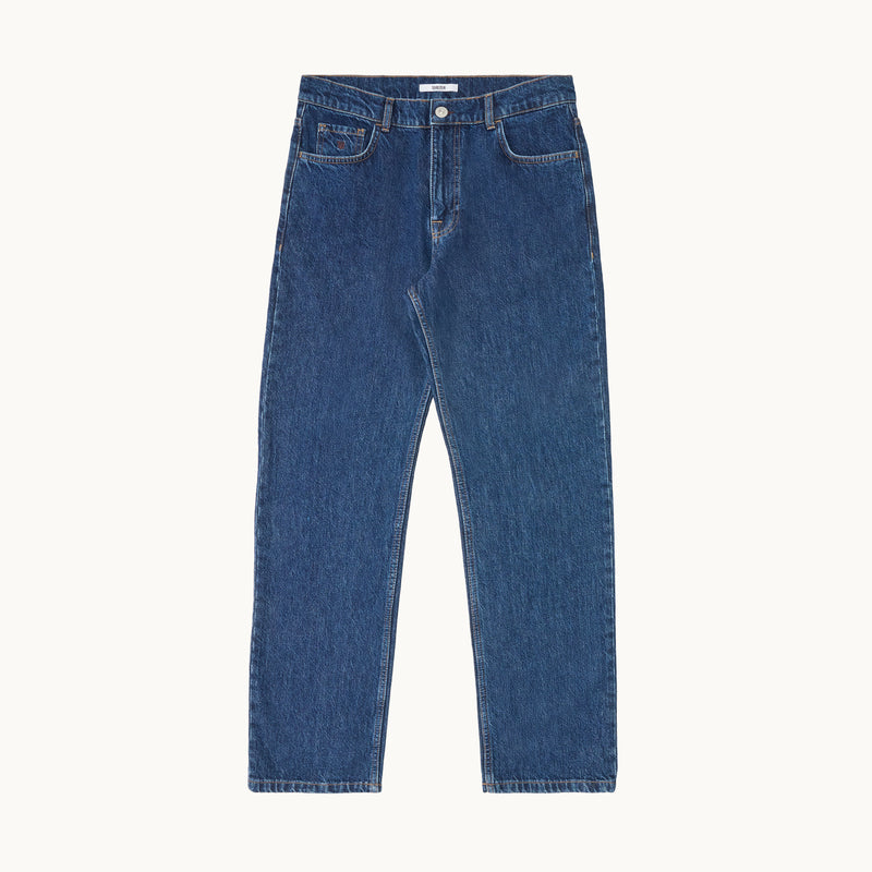 Dead Straight Jeans in Dark Wash Denim