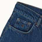 Dead Straight Jeans in Dark Wash Denim