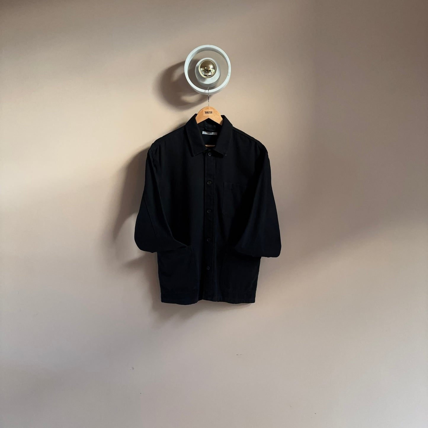 Lotus Denim Workshirt in Black
