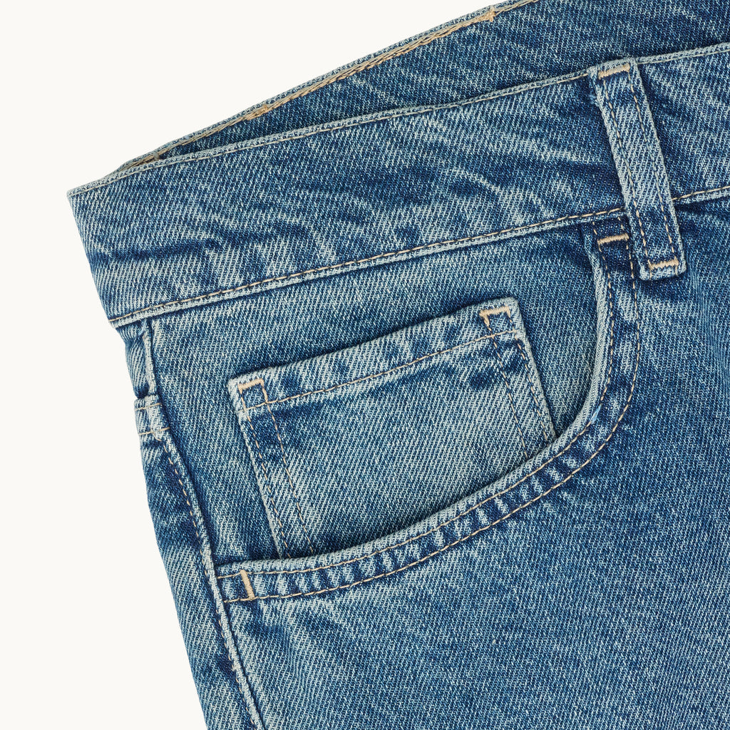 Dead Straight Jeans in Mid Wash