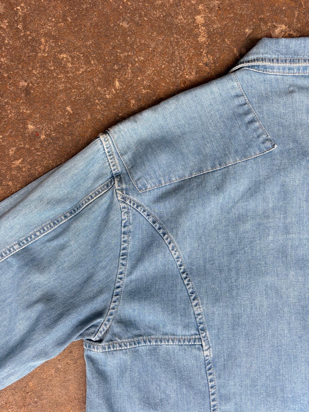 Light Wash Lisbon Chore  Utility Jacket