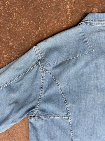 Light Wash Lisbon Chore  Utility Jacket