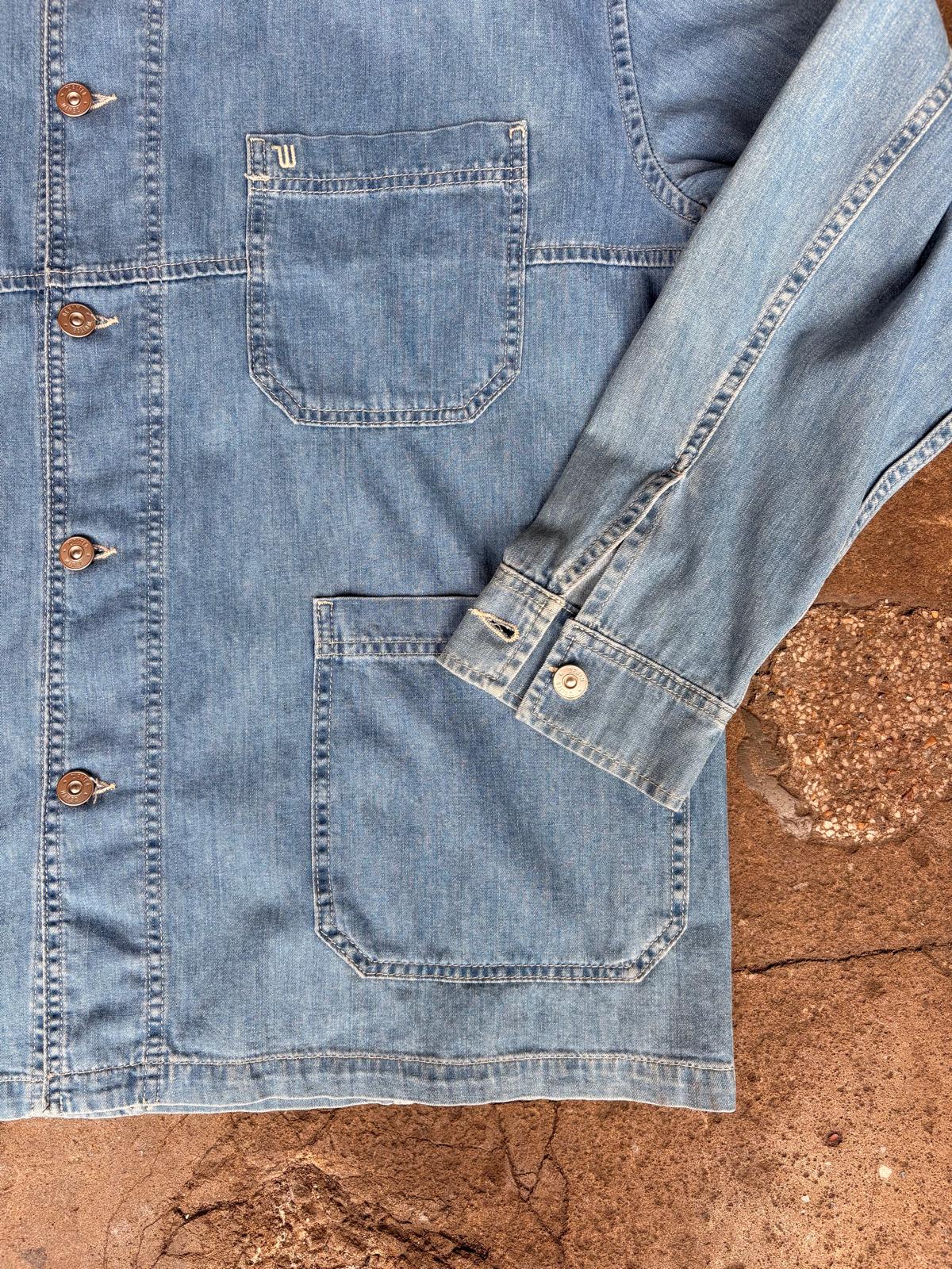 Light Wash Lisbon Chore  Utility Jacket