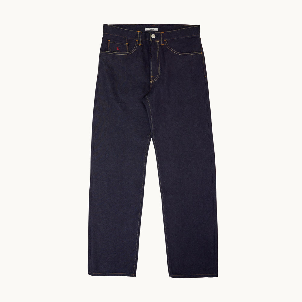 Selvedge Jean in Raw Indigo