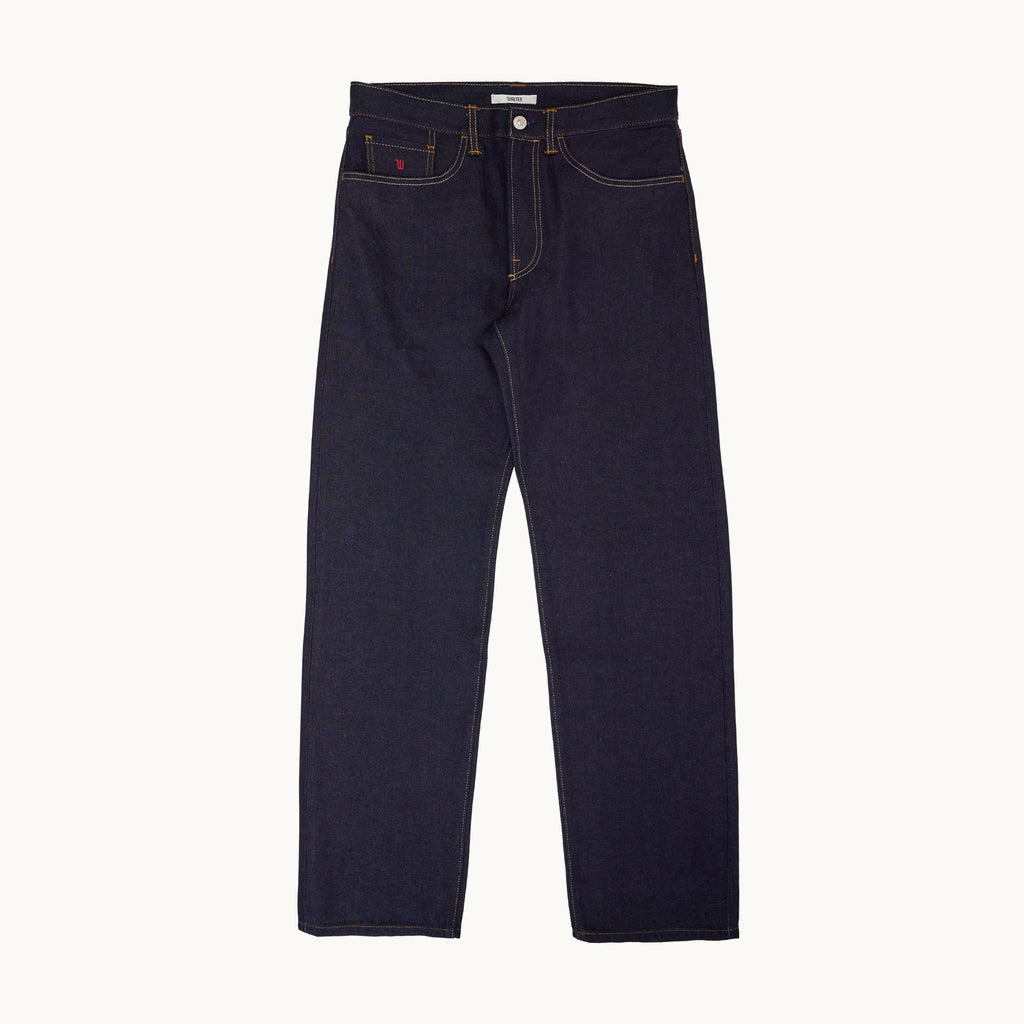 Selvedge Jean in Raw Indigo