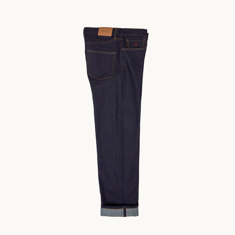 Selvedge Jean in Raw Indigo
