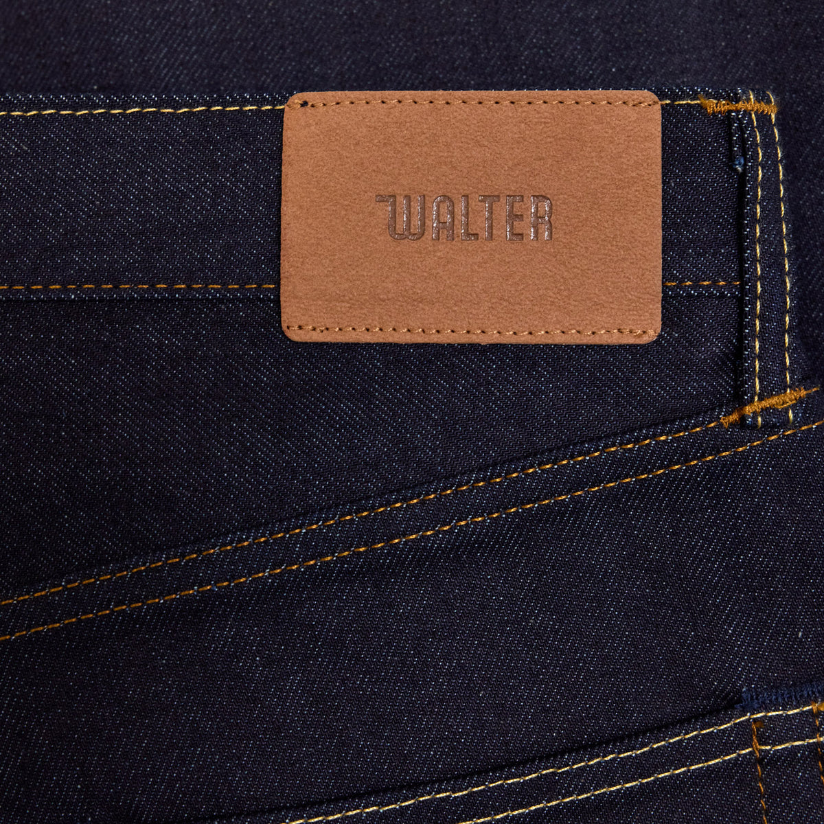Selvedge Jean in Raw Indigo