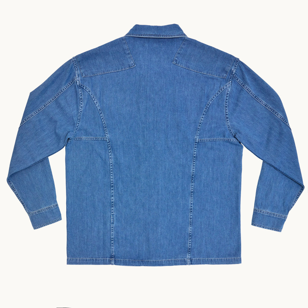 Light Wash Lisbon Chore  Utility Jacket