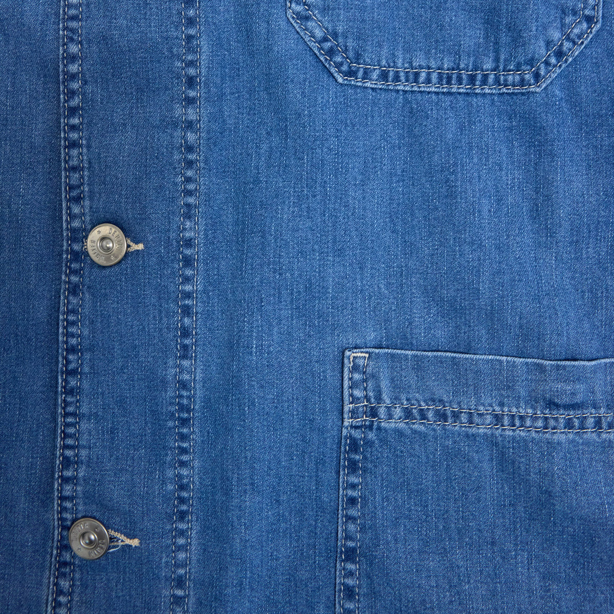 Light Wash Lisbon Chore  Utility Jacket