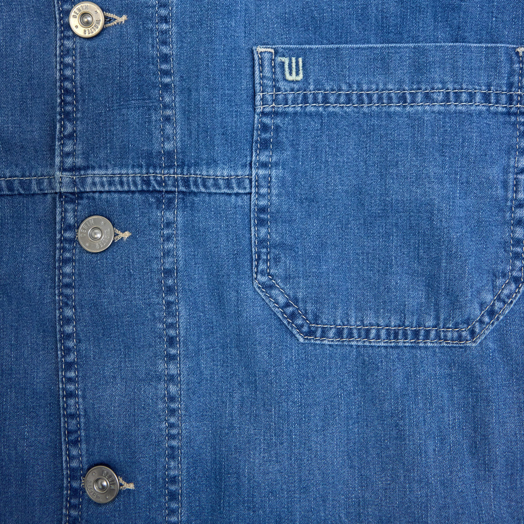 Light Wash Lisbon Chore  Utility Jacket