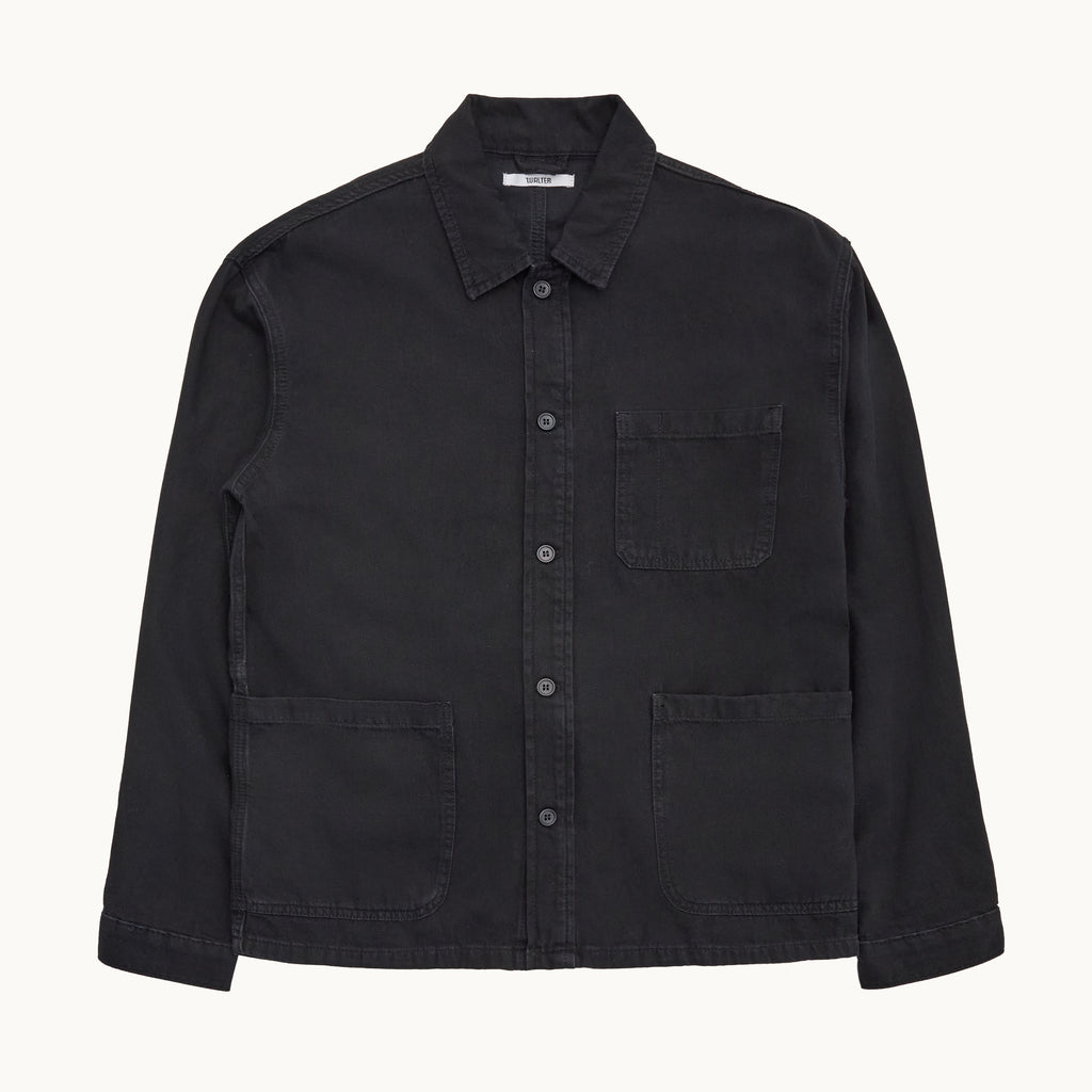 Lotus Denim Workshirt in Black