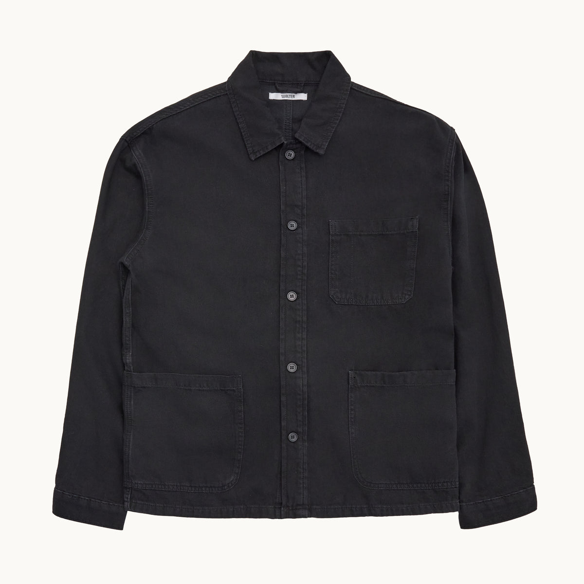 Lotus Denim Workshirt in Black