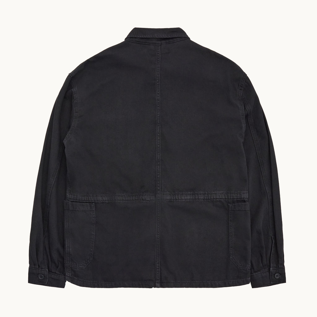 Lotus Denim Workshirt in Black