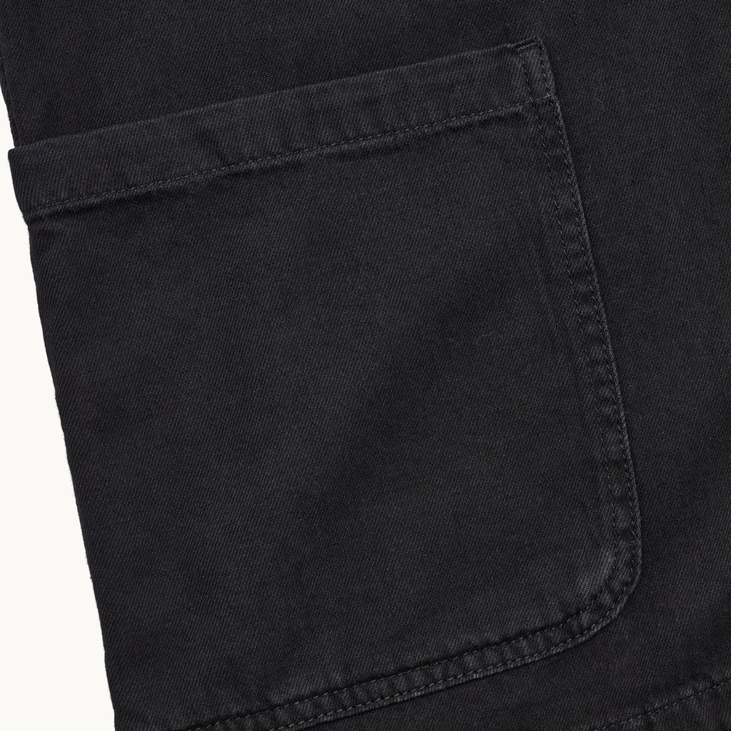 Lotus Denim Workshirt in Black