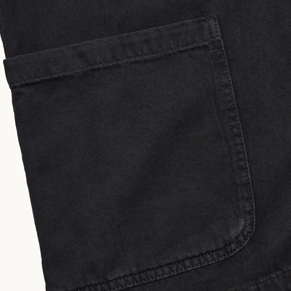 Lotus Denim Workshirt in Black