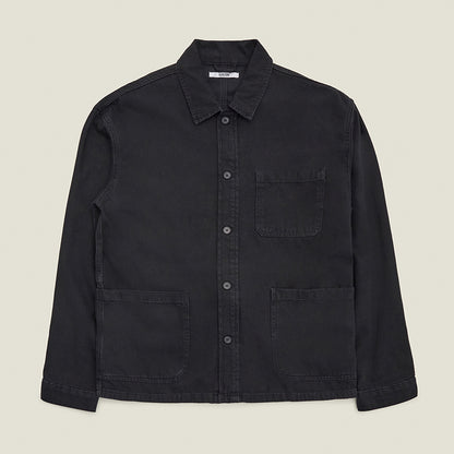 Lotus Denim Workshirt in Black