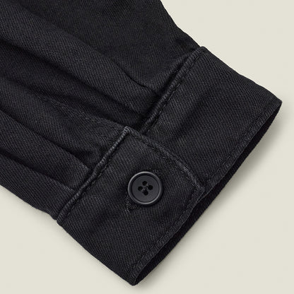 Lotus Denim Workshirt in Black