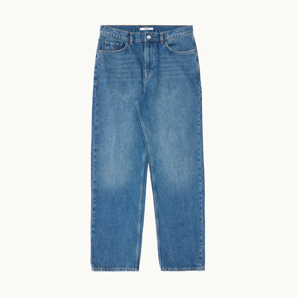 Super Relax Jean in Mid Sand Wash