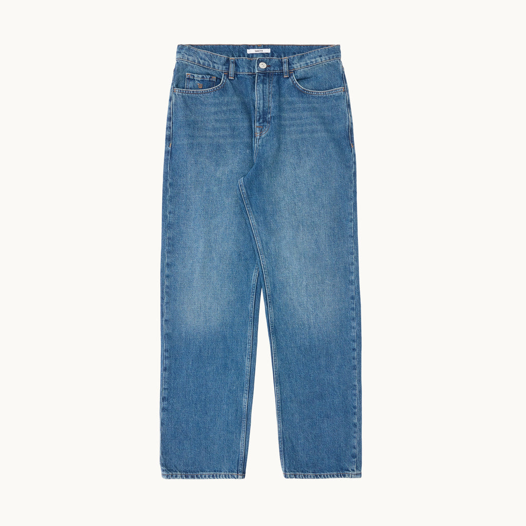 Super Relax Jean in Mid Sand Wash