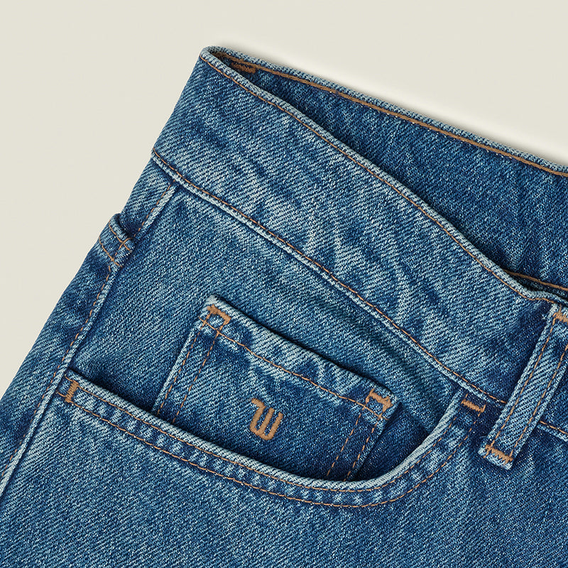 Super Relax Jean in Mid Sand Wash