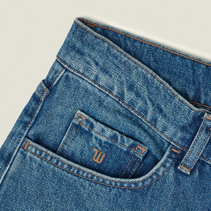 Super Relax Jean in Mid Sand Wash