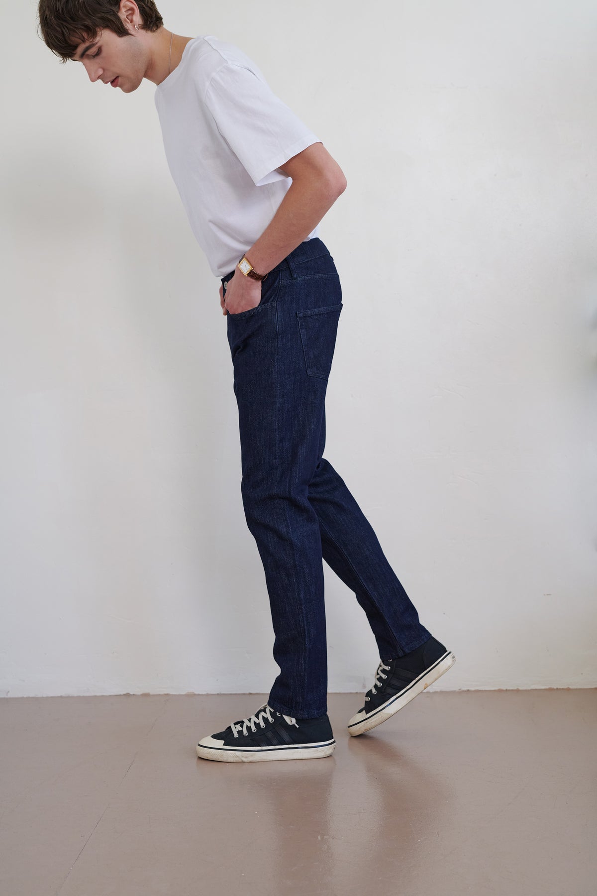 Regular Taper Jean in Deep Indigo