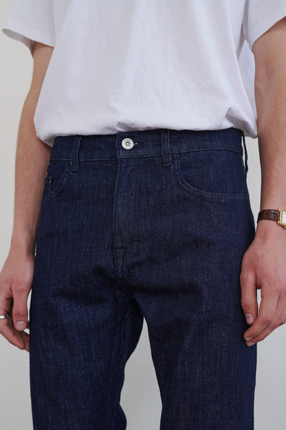 Regular Taper Jean in Deep Indigo