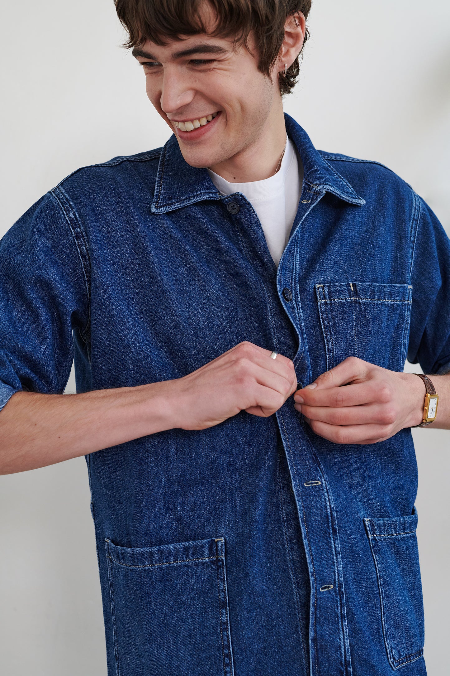 Lotus Workshirt in Indigo
