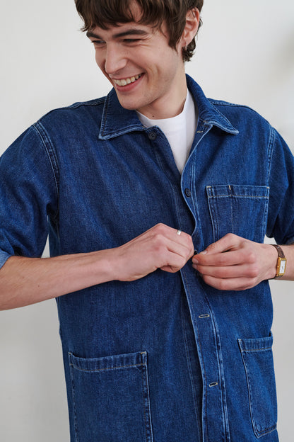 Lotus Workshirt in Indigo