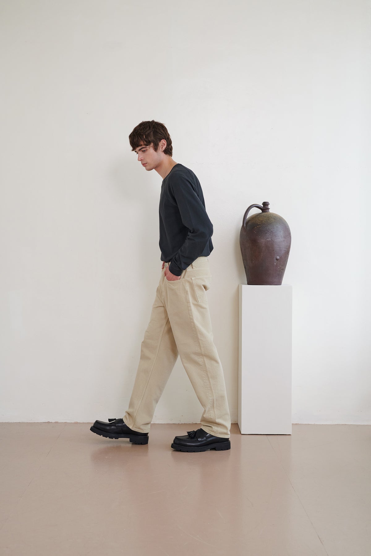 Super Relax Jeans in Stone